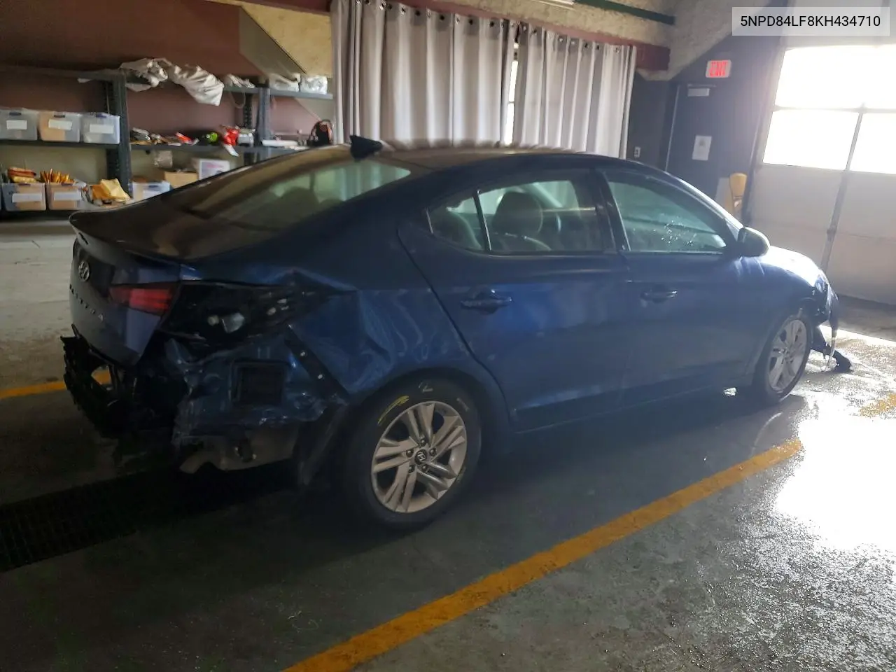 2019 HYUNDAI ELANTRA VIN 5NPD84LF8KH434710 — фото 3