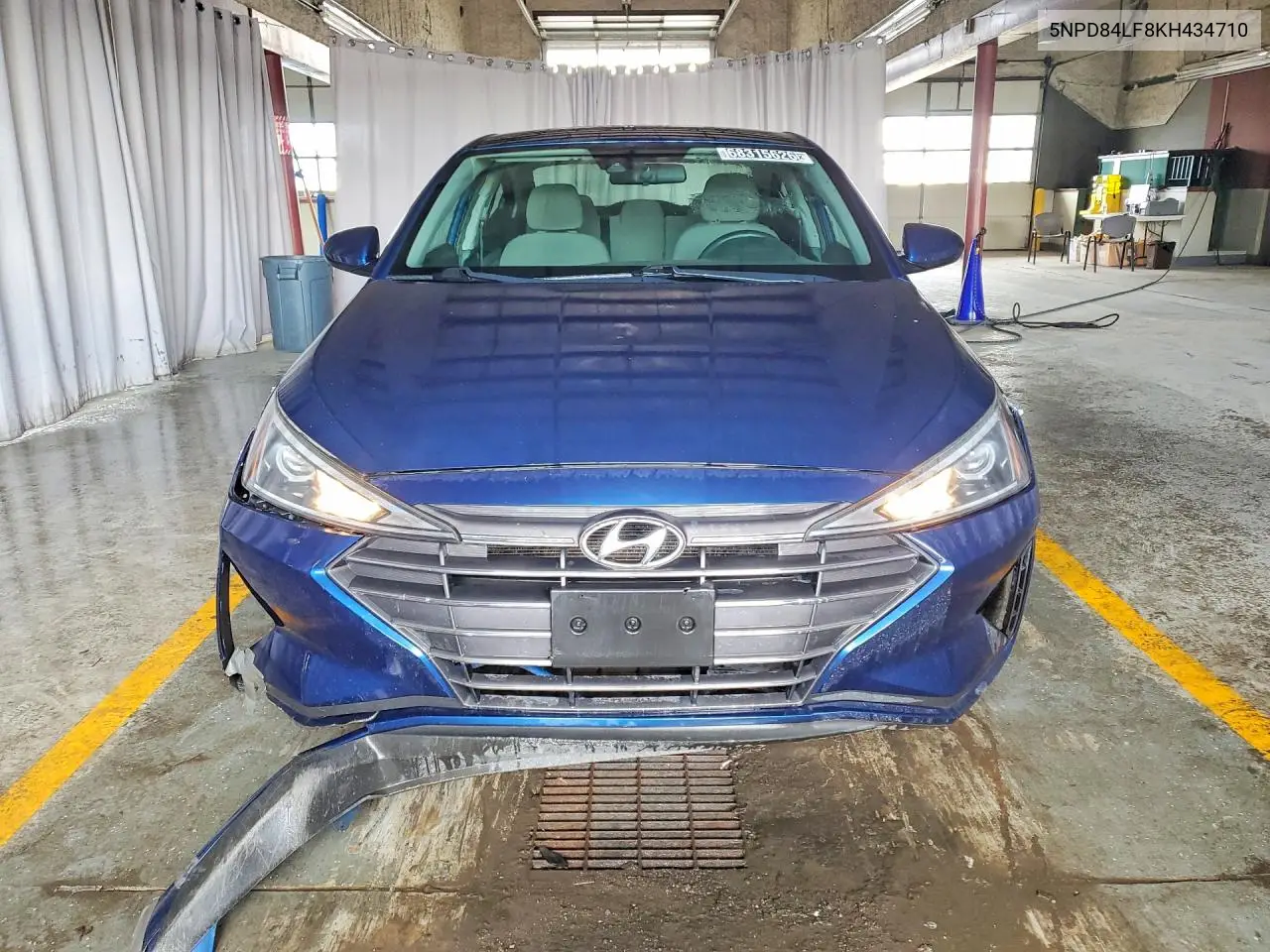 2019 HYUNDAI ELANTRA VIN 5NPD84LF8KH434710 — фото 5