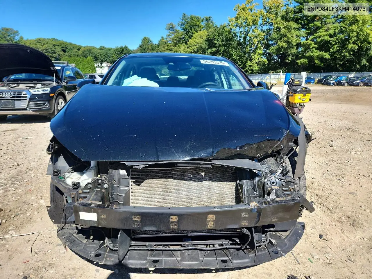 2019 HYUNDAI ELANTRA VIN 5NPD84LF3KH414073 — фото 5