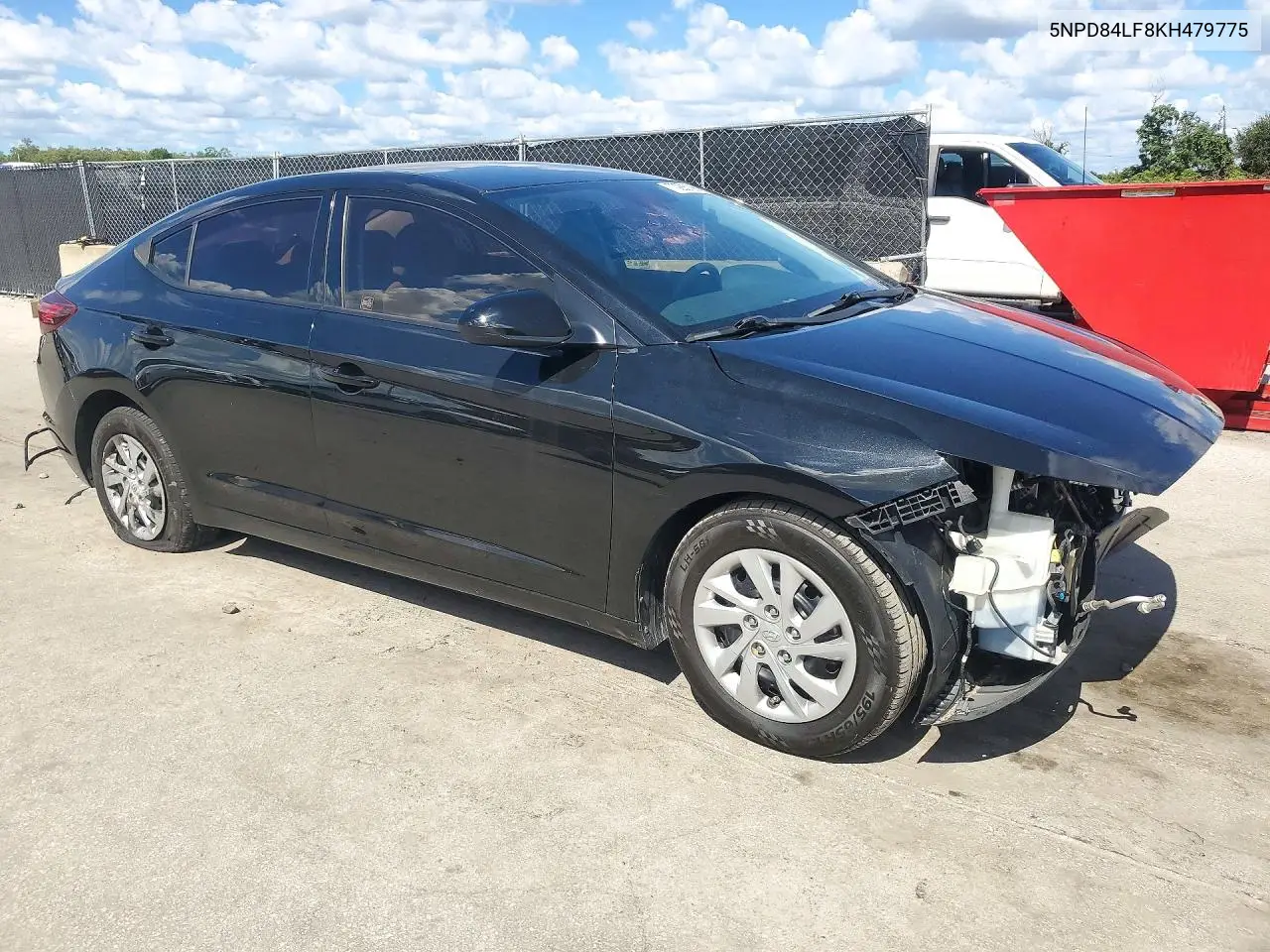 2019 HYUNDAI ELANTRA VIN 5NPD84LF8KH479775 — фото 4