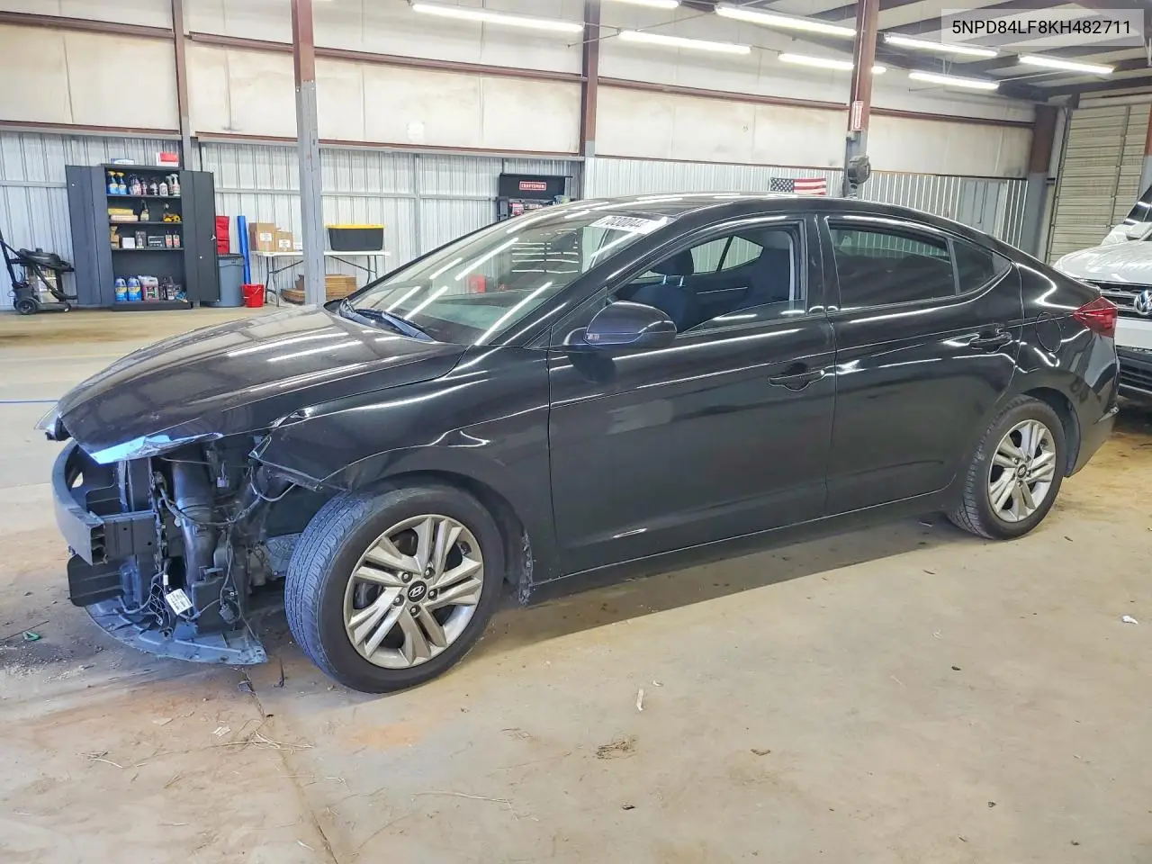HYUNDAI ELANTRA 2019, VIN 5NPD84LF8KH482711