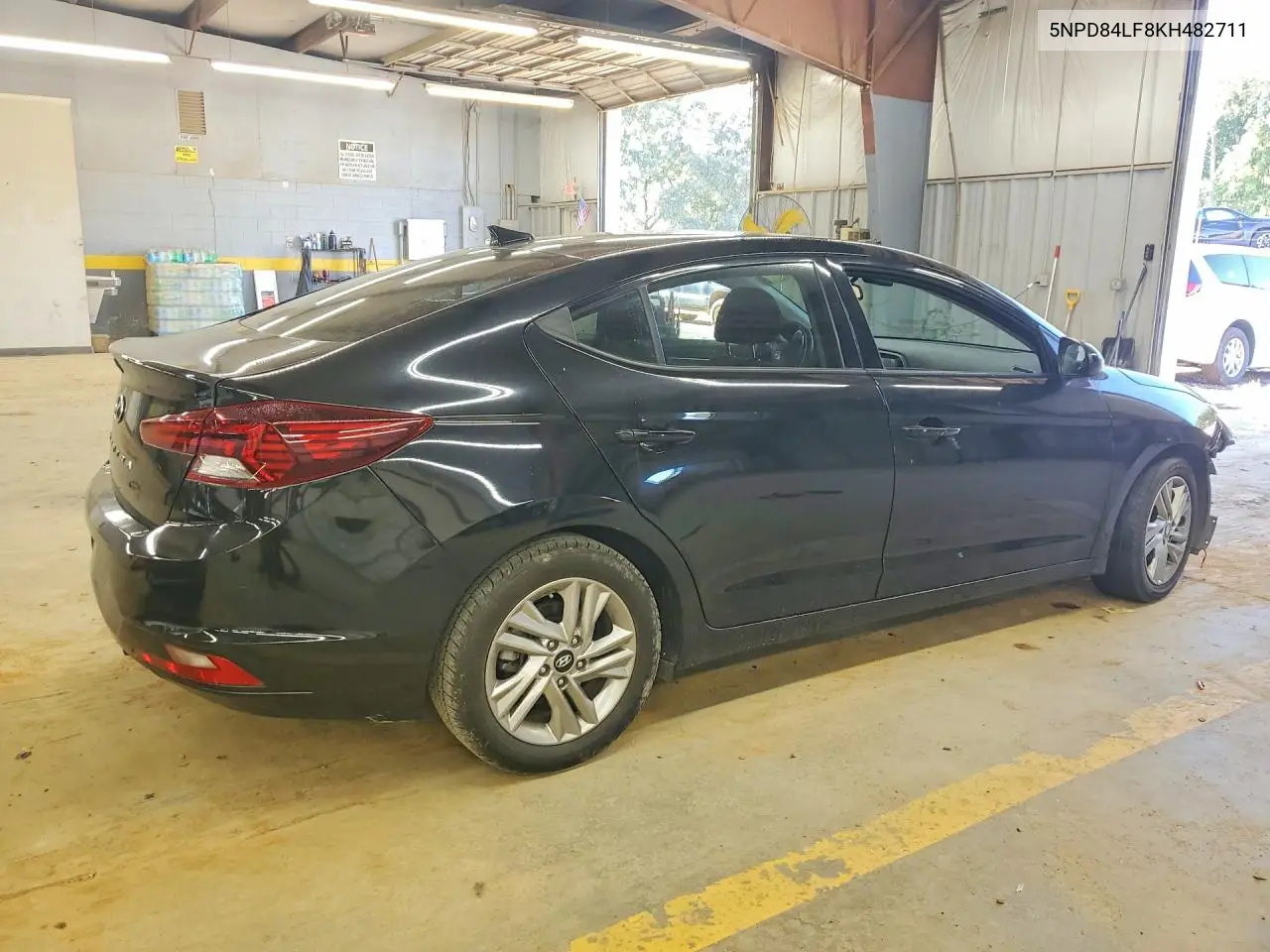 2019 HYUNDAI ELANTRA VIN 5NPD84LF8KH482711 — фото 3