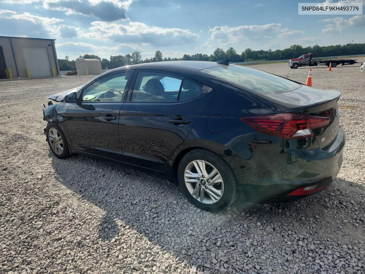 2019 HYUNDAI ELANTRA VIN 5NPD84LF9KH493779 — фото 2