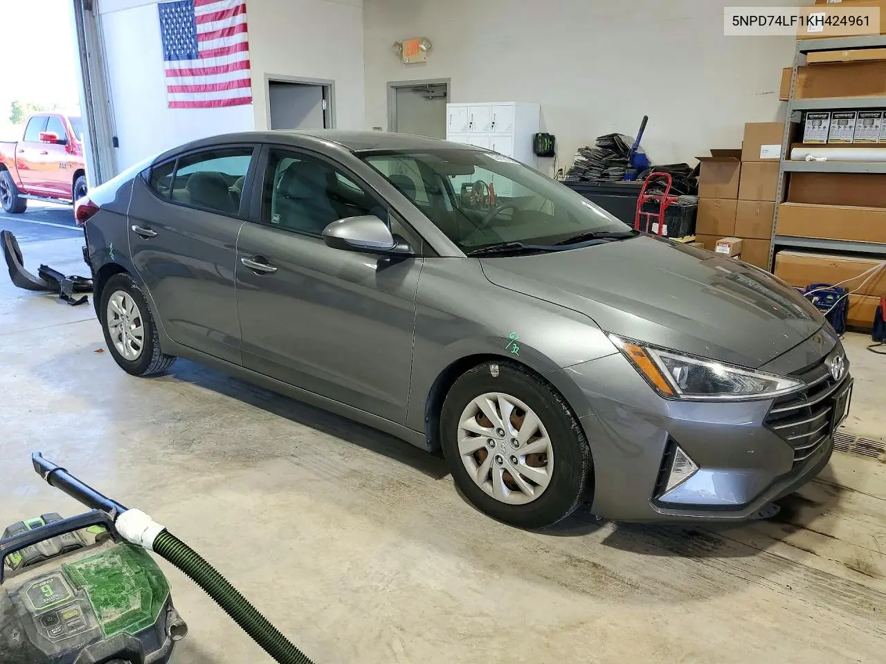 2019 HYUNDAI ELANTRA VIN 5NPD74LF1KH424961 — фото 4