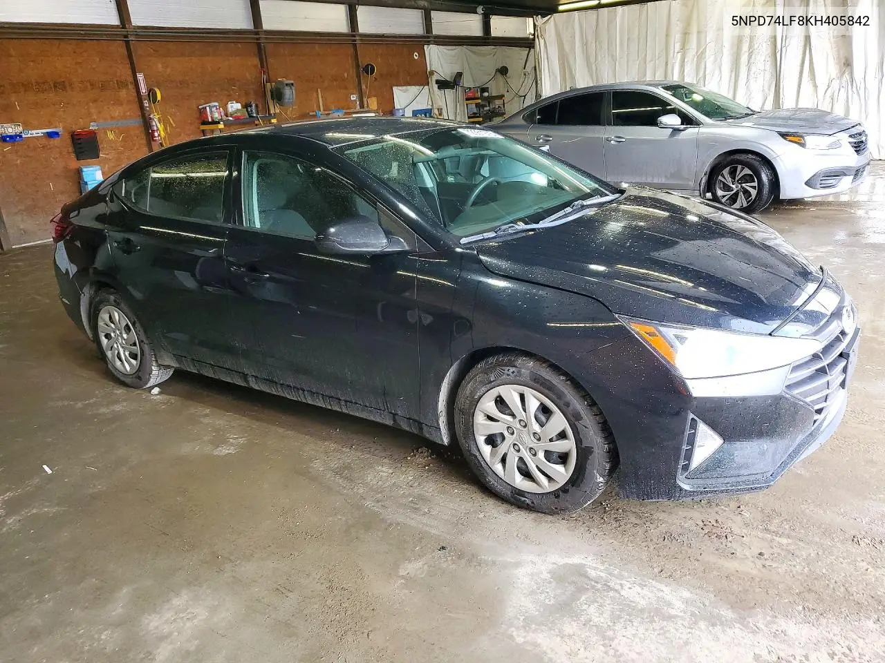 2019 HYUNDAI ELANTRA VIN 5NPD74LF8KH405842 — фото 4