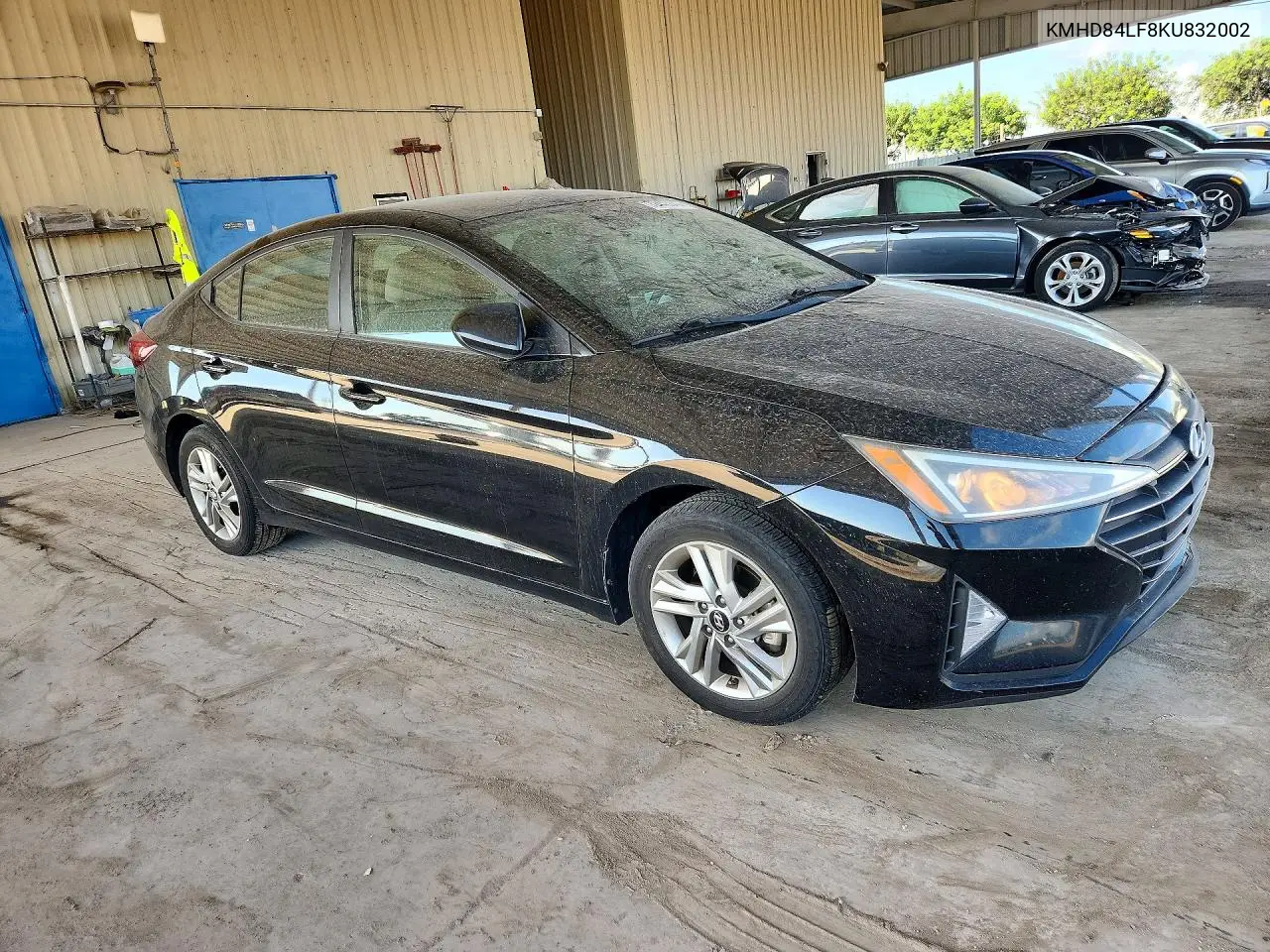 2019 HYUNDAI ELANTRA VIN KMHD84LF8KU832002 — фото 4