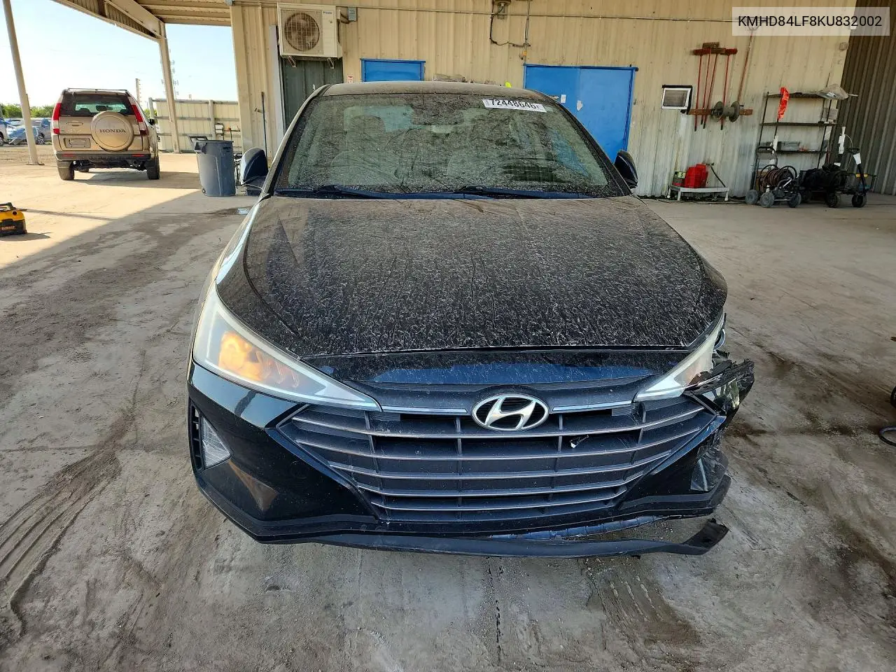 2019 HYUNDAI ELANTRA VIN KMHD84LF8KU832002 — фото 5