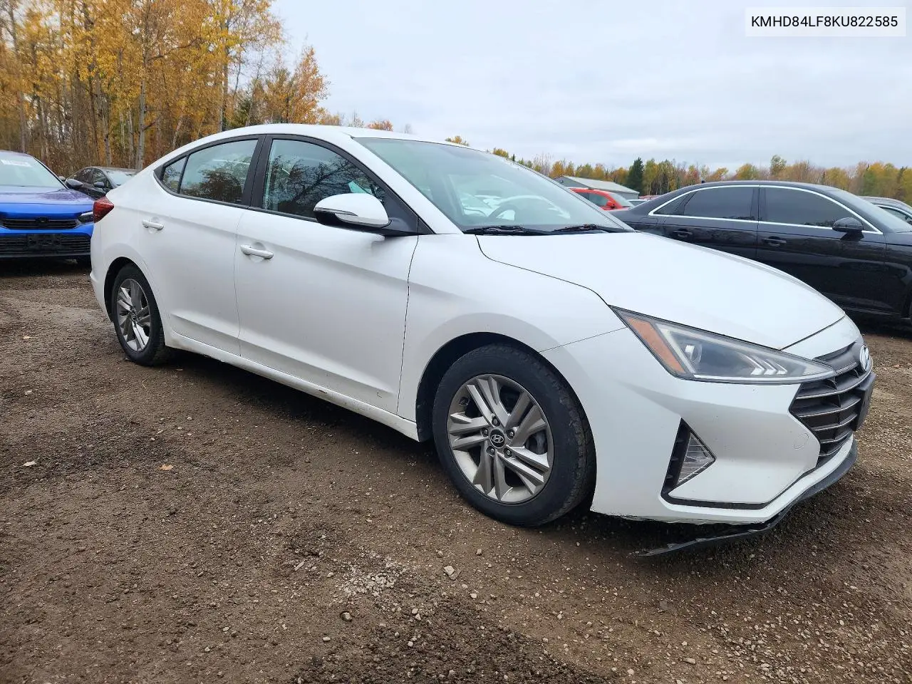 2019 HYUNDAI ELANTRA VIN KMHD84LF8KU822585 — фото 4