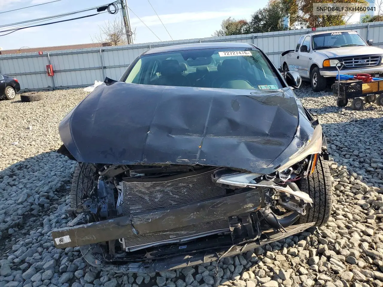 2019 HYUNDAI ELANTRA VIN 5NPD84LF3KH460941 — фото 5