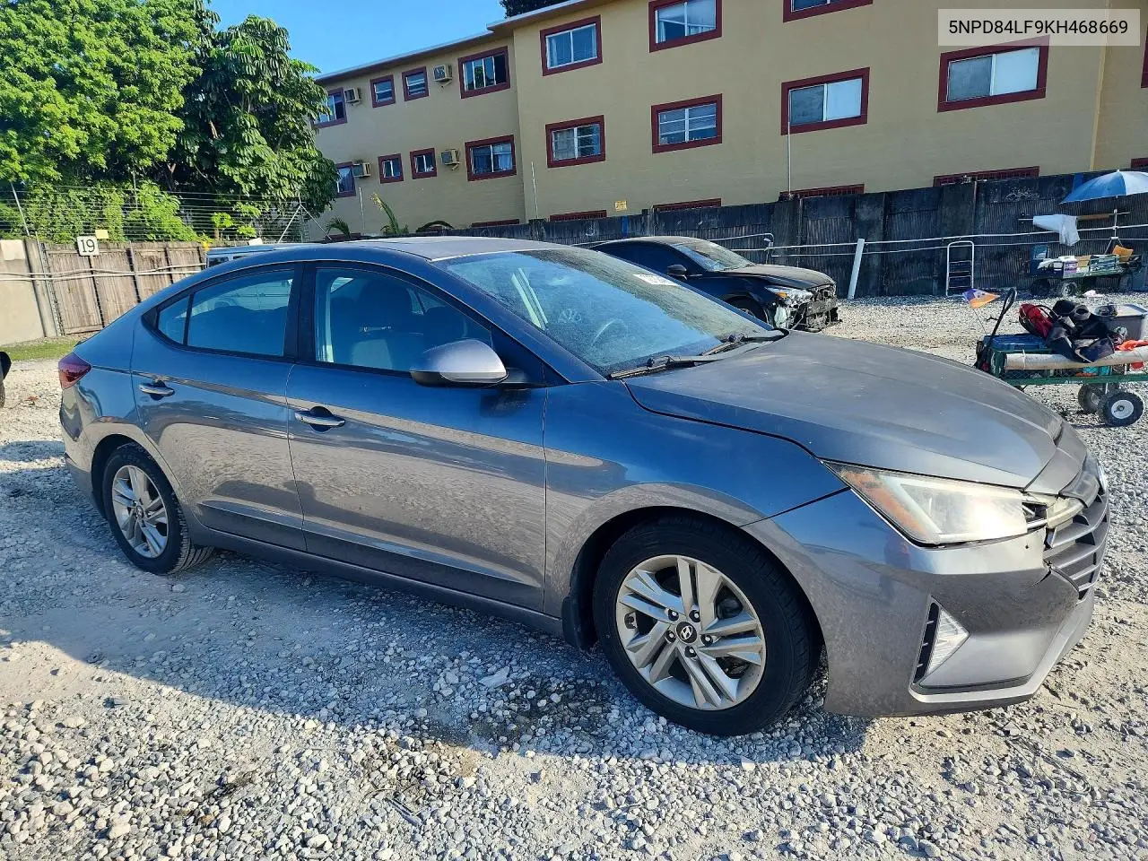 2019 HYUNDAI ELANTRA VIN 5NPD84LF9KH468669 — фото 4