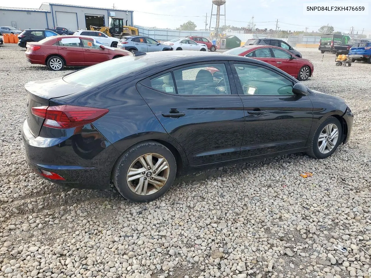 2019 HYUNDAI ELANTRA VIN 5NPD84LF2KH476659 — фото 3