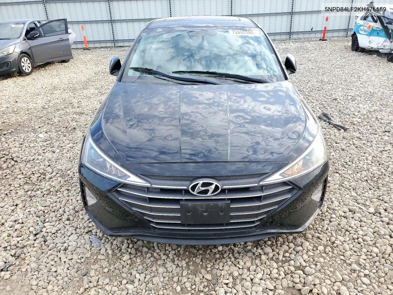 2019 HYUNDAI ELANTRA VIN 5NPD84LF2KH476659 — фото 5