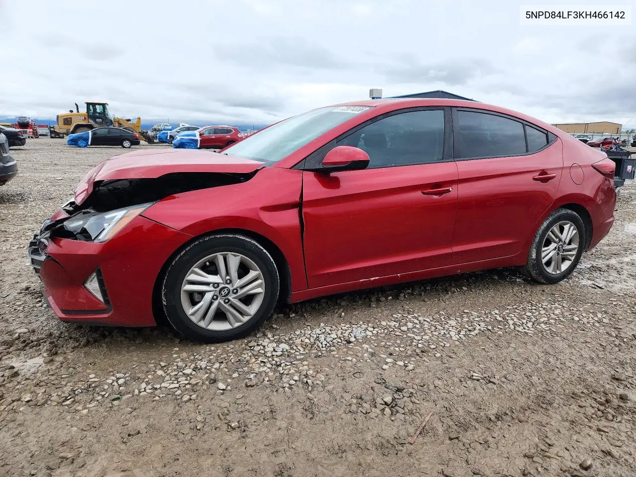 HYUNDAI ELANTRA 2019, VIN 5NPD84LF3KH466142