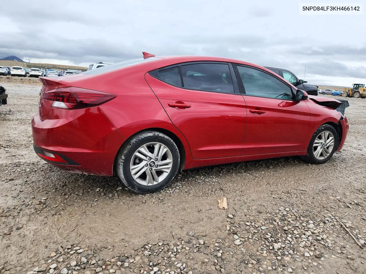2019 HYUNDAI ELANTRA VIN 5NPD84LF3KH466142 — фото 3