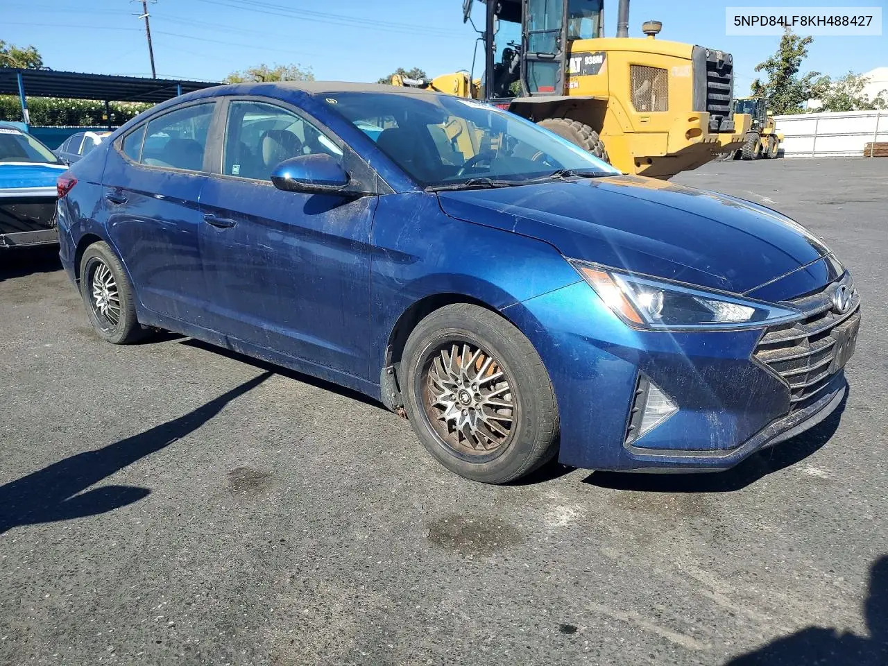 2019 HYUNDAI ELANTRA VIN 5NPD84LF8KH488427 — фото 4