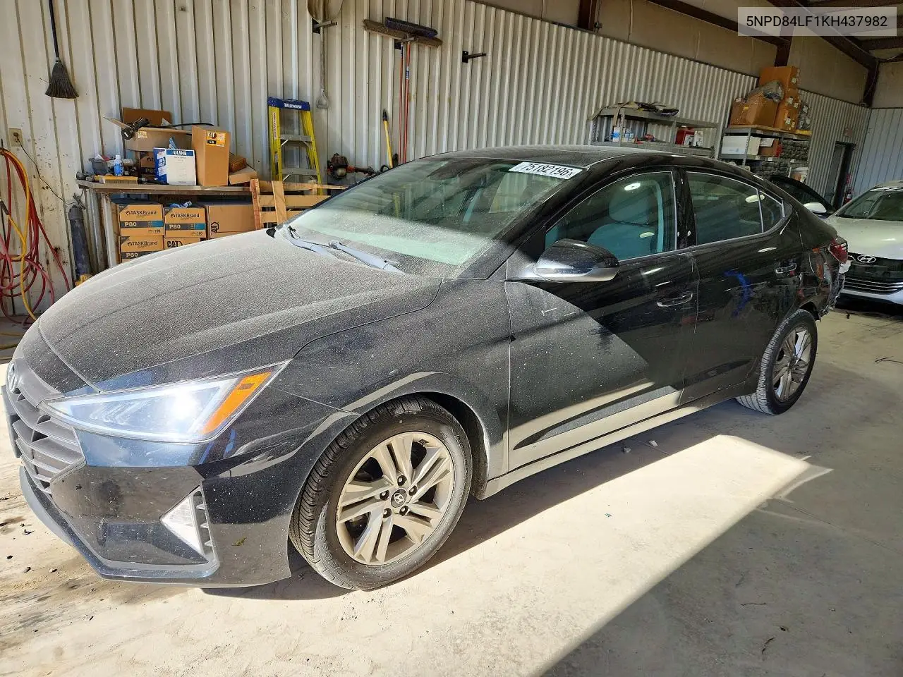 HYUNDAI ELANTRA 2019, VIN 5NPD84LF1KH437982