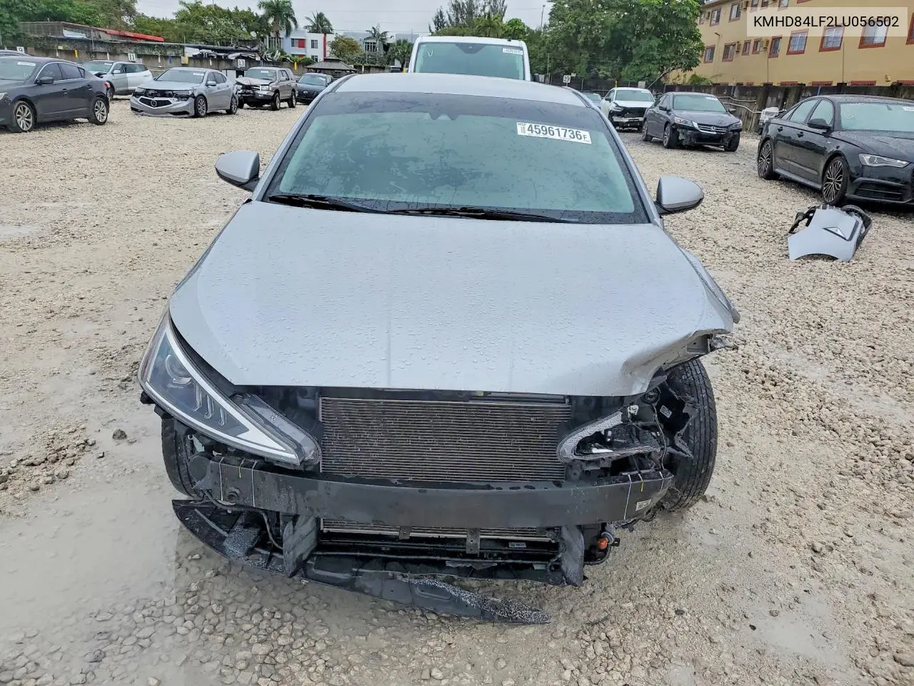 2020 HYUNDAI ELANTRA VIN KMHD84LF2LU056502 — фото 5