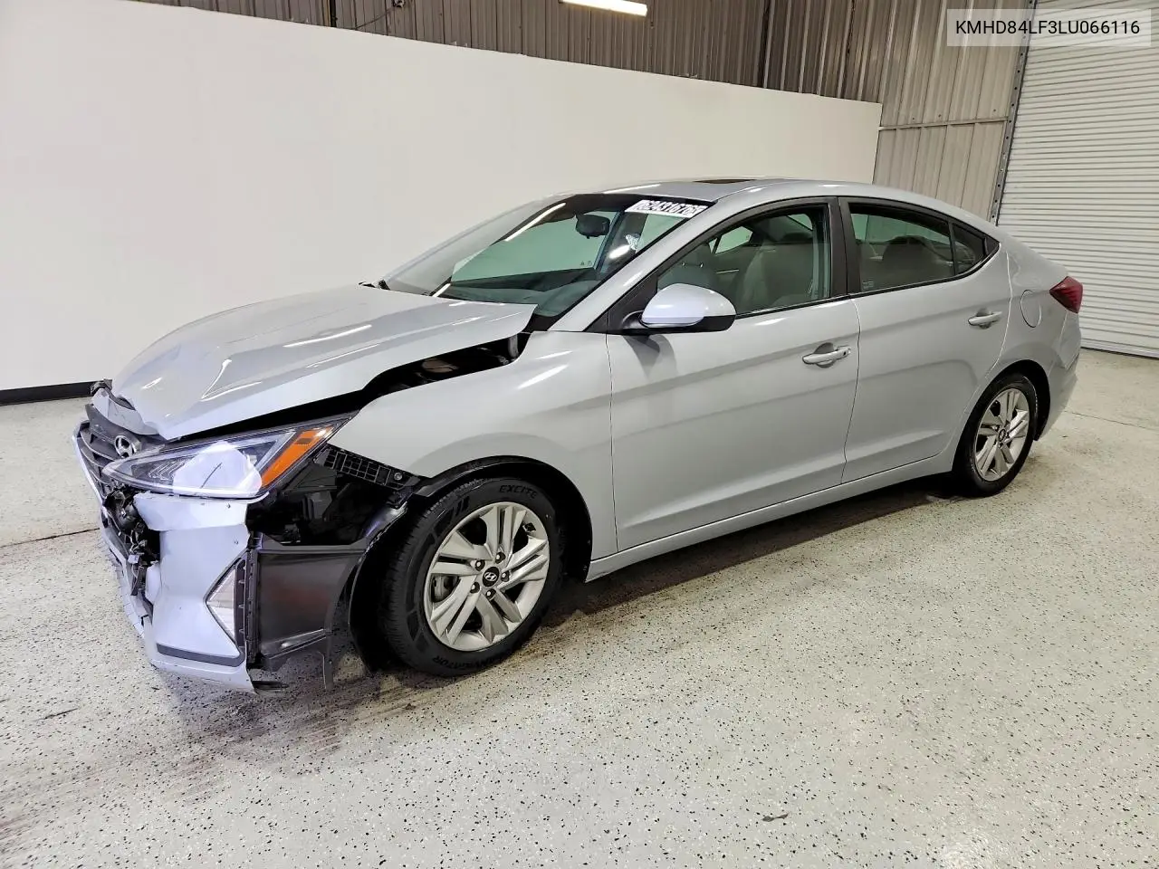 HYUNDAI ELANTRA 2020, VIN KMHD84LF3LU066116
