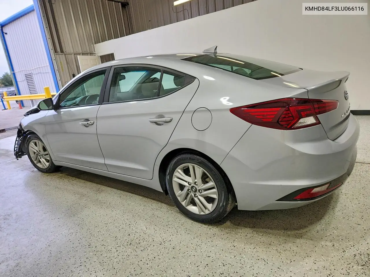2020 HYUNDAI ELANTRA VIN KMHD84LF3LU066116 — фото 2