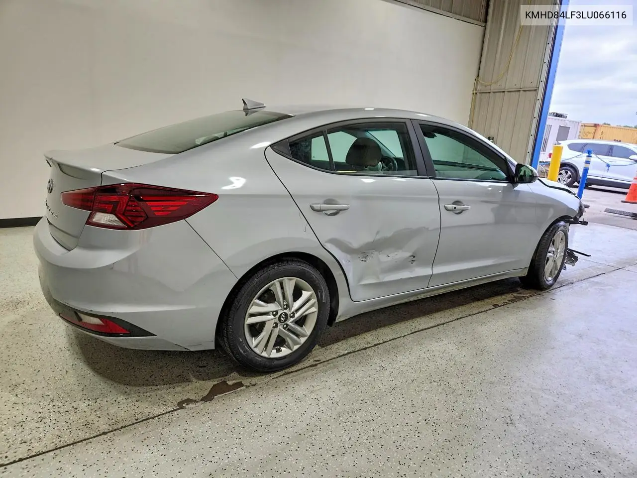 2020 HYUNDAI ELANTRA VIN KMHD84LF3LU066116 — фото 3
