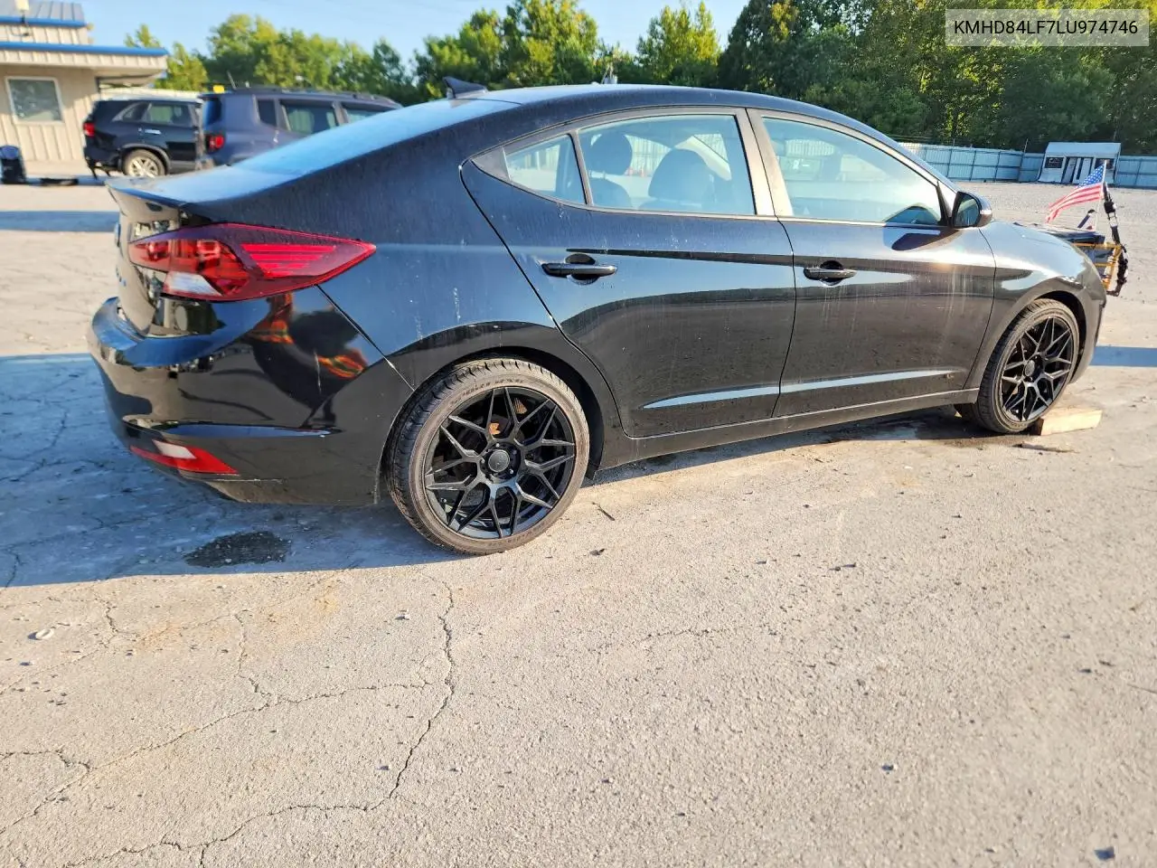 2020 HYUNDAI ELANTRA VIN KMHD84LF7LU974746 — фото 3