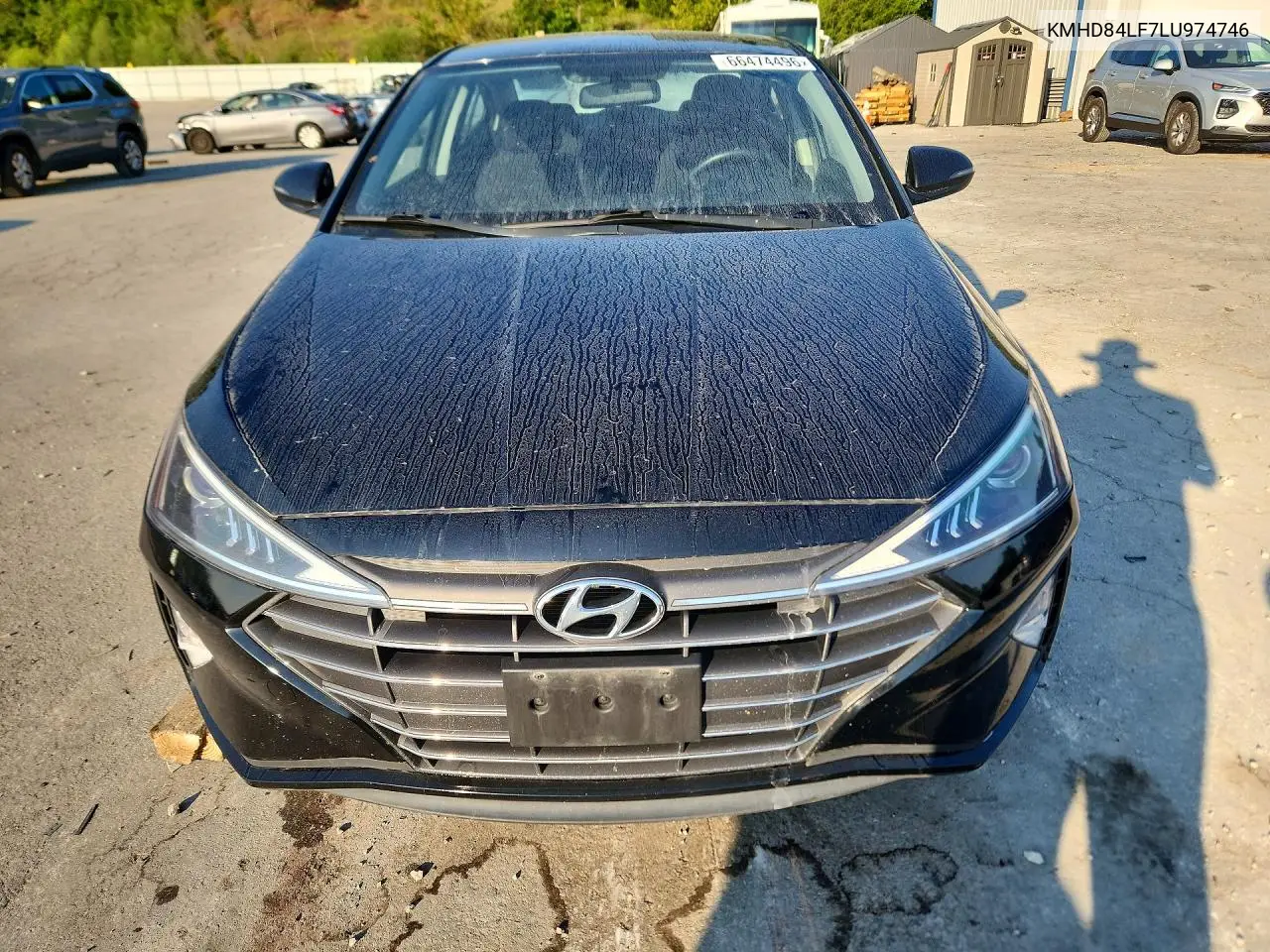 2020 HYUNDAI ELANTRA VIN KMHD84LF7LU974746 — фото 5