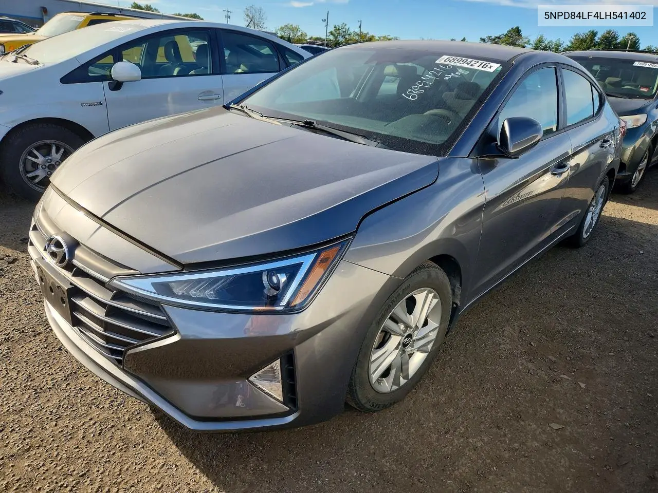 HYUNDAI ELANTRA 2020, VIN 5NPD84LF4LH541402