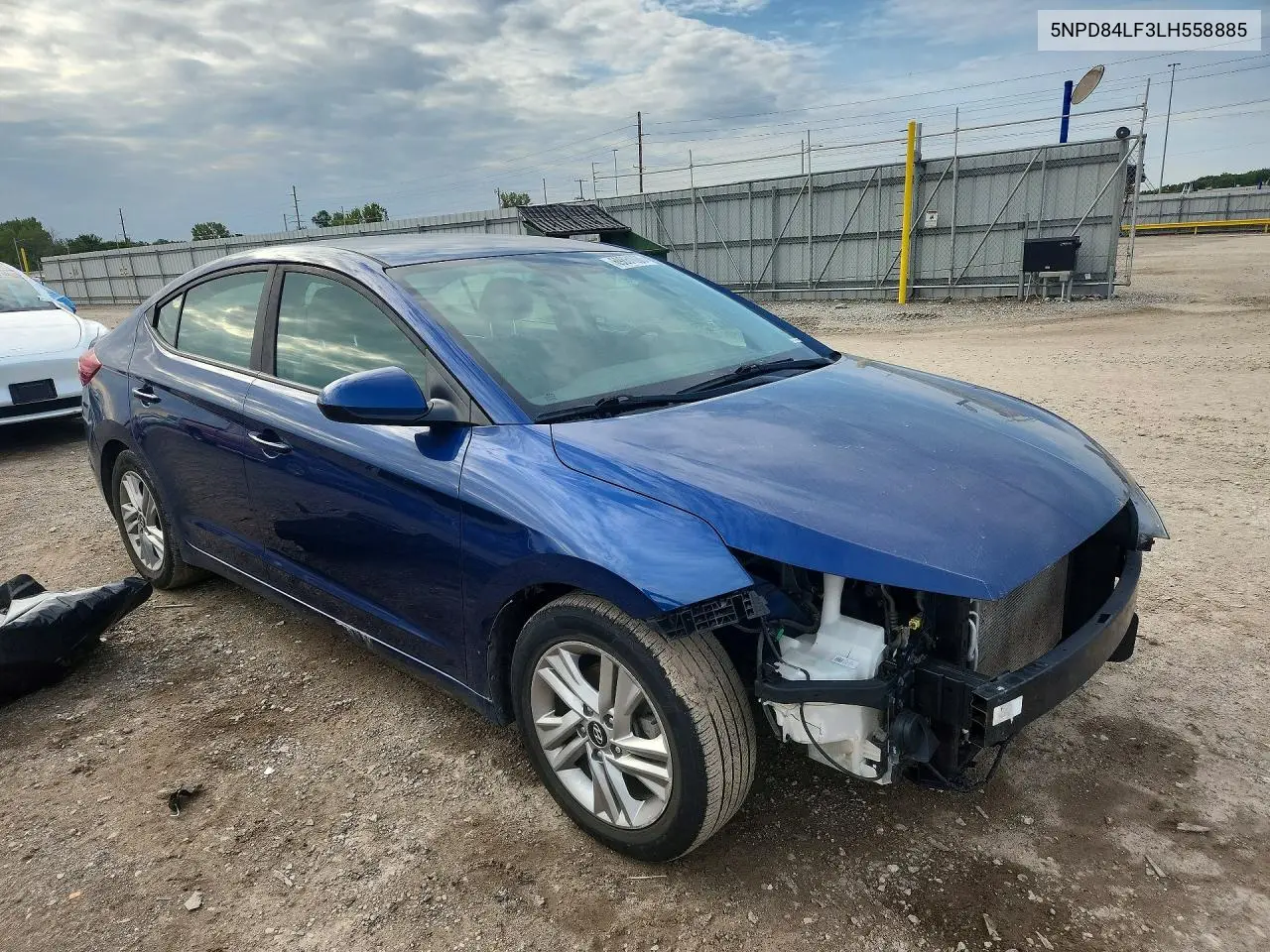 2020 HYUNDAI ELANTRA VIN 5NPD84LF3LH558885 — фото 4