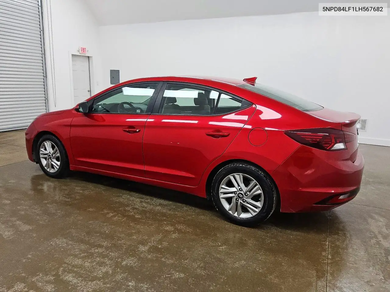 2020 HYUNDAI ELANTRA VIN 5NPD84LF1LH567682 — фото 2