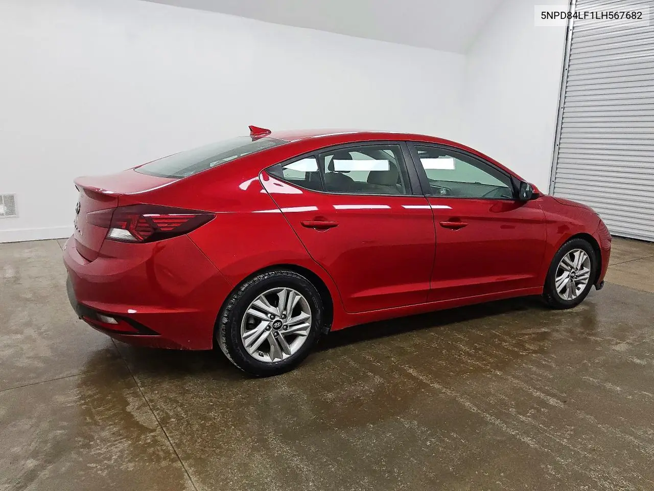 2020 HYUNDAI ELANTRA VIN 5NPD84LF1LH567682 — фото 3