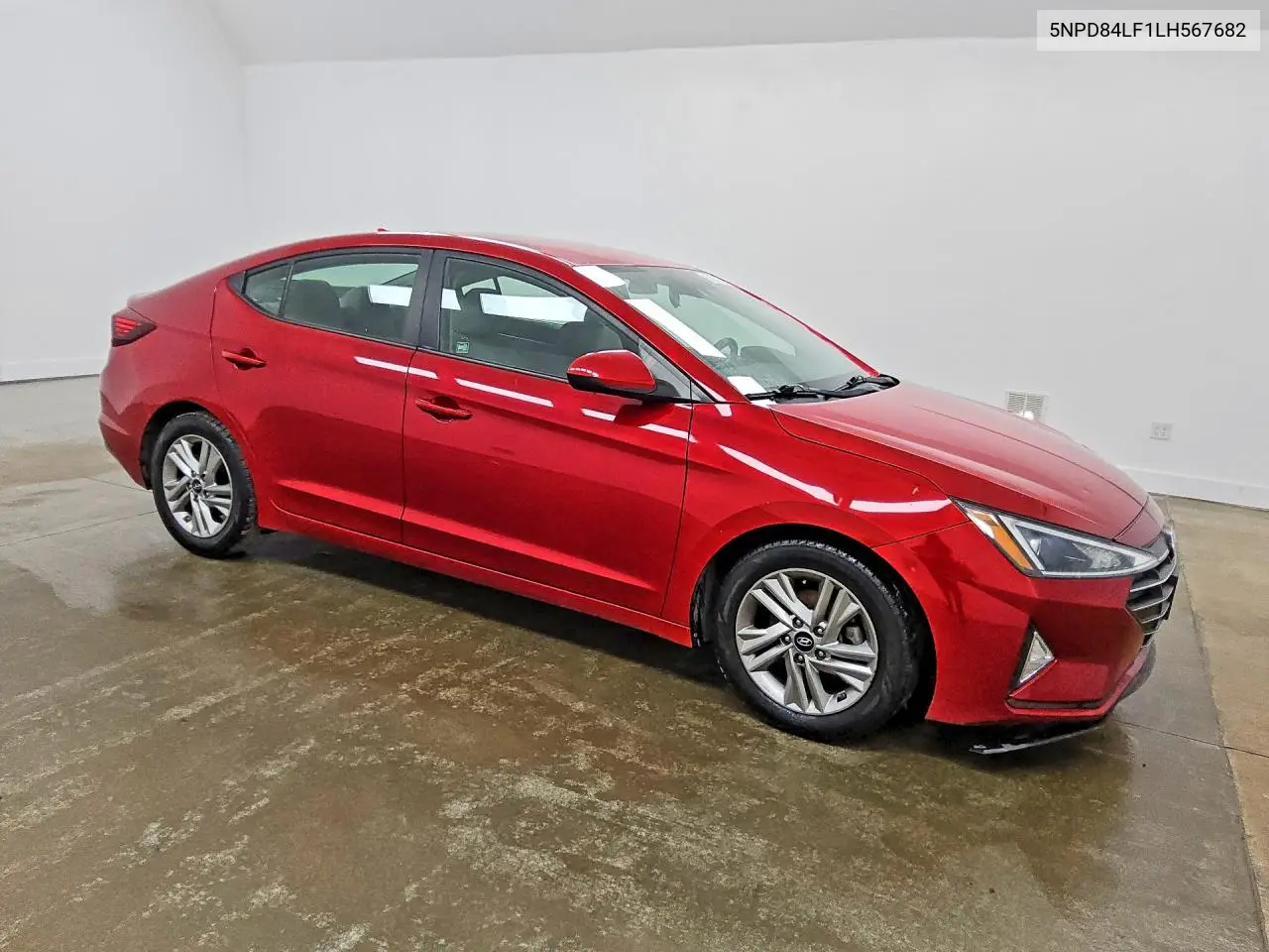 2020 HYUNDAI ELANTRA VIN 5NPD84LF1LH567682 — фото 4