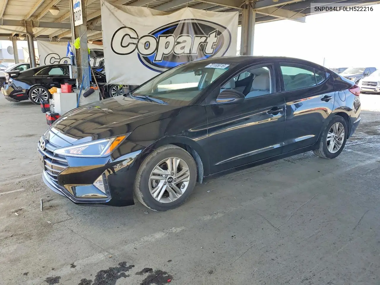 HYUNDAI ELANTRA 2020, VIN 5NPD84LF0LH522216