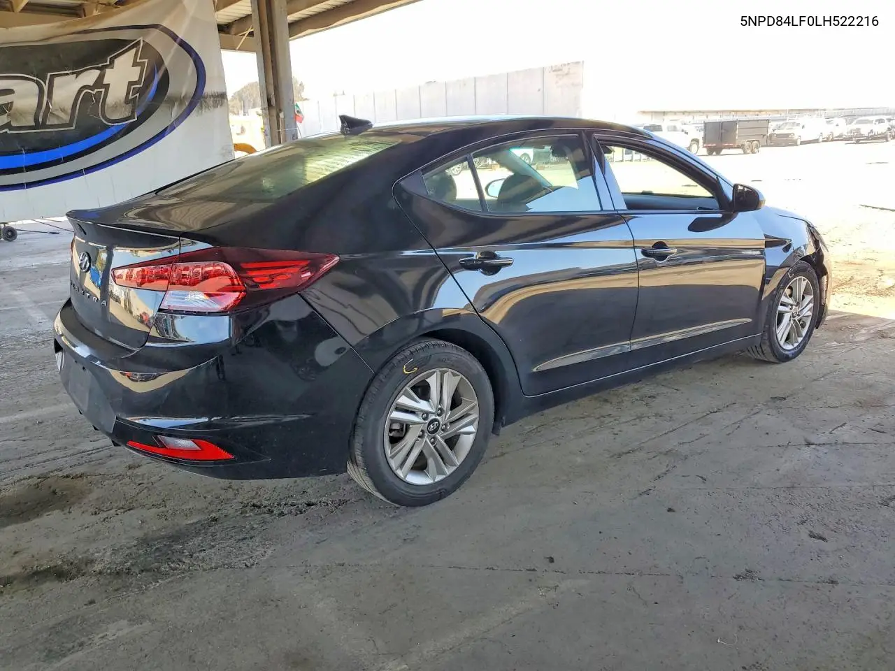 2020 HYUNDAI ELANTRA VIN 5NPD84LF0LH522216 — фото 3