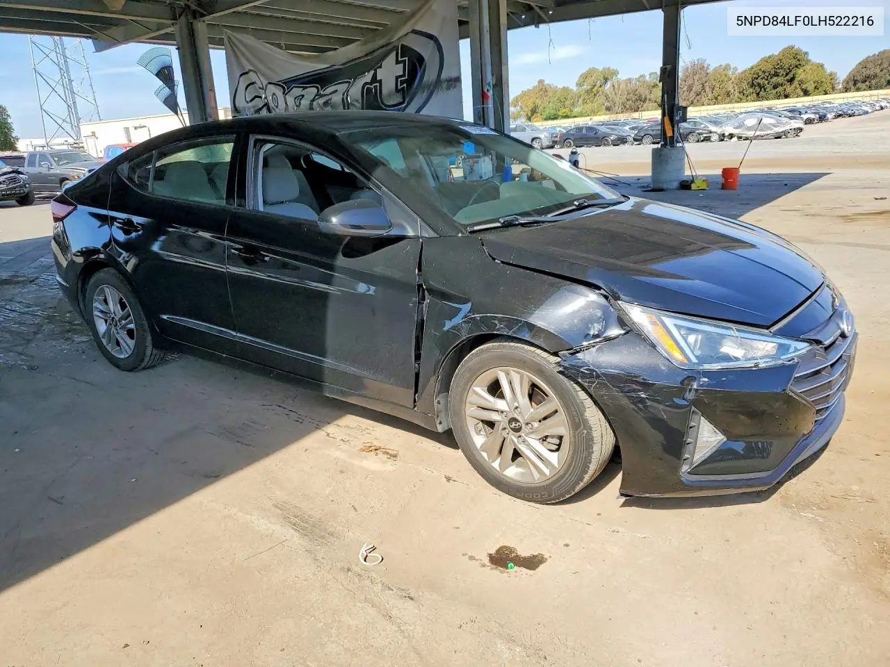 2020 HYUNDAI ELANTRA VIN 5NPD84LF0LH522216 — фото 4
