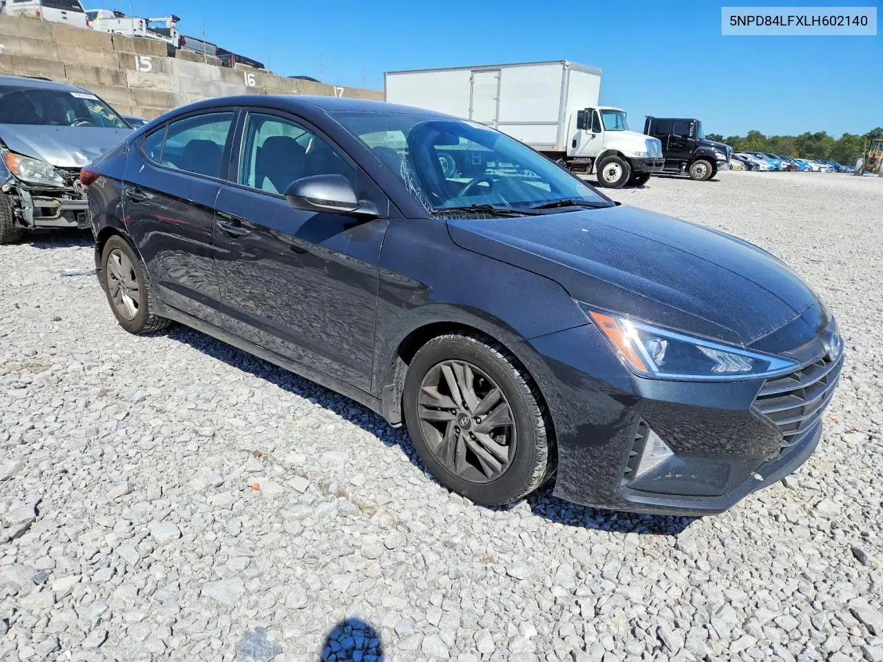 2020 HYUNDAI ELANTRA VIN 5NPD84LFXLH602140 — фото 4