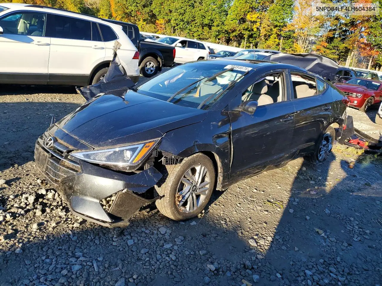 HYUNDAI ELANTRA 2020, VIN 5NPD84LF4LH604384