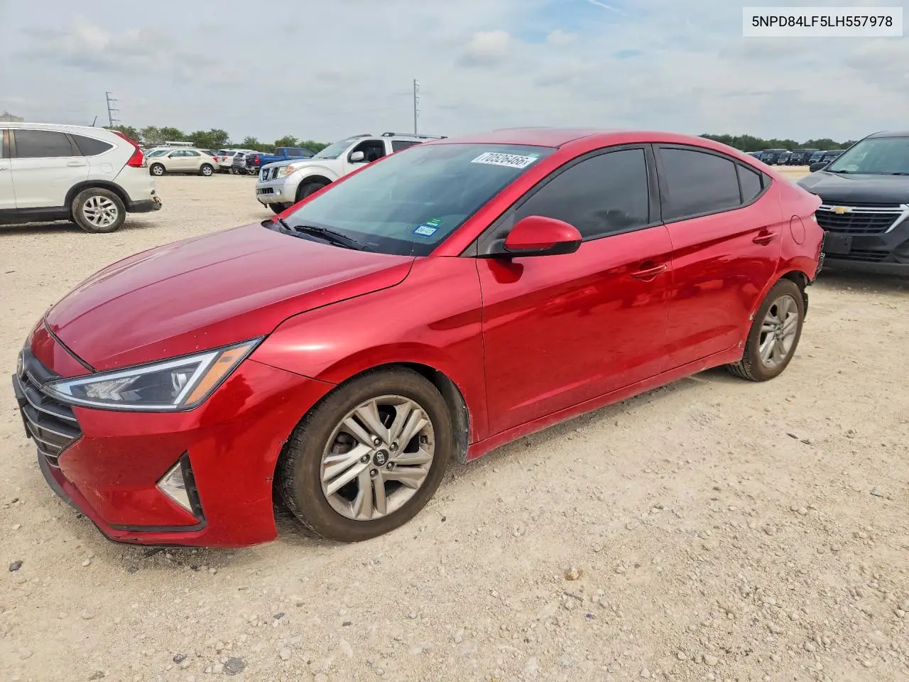 HYUNDAI ELANTRA 2020, VIN 5NPD84LF5LH557978