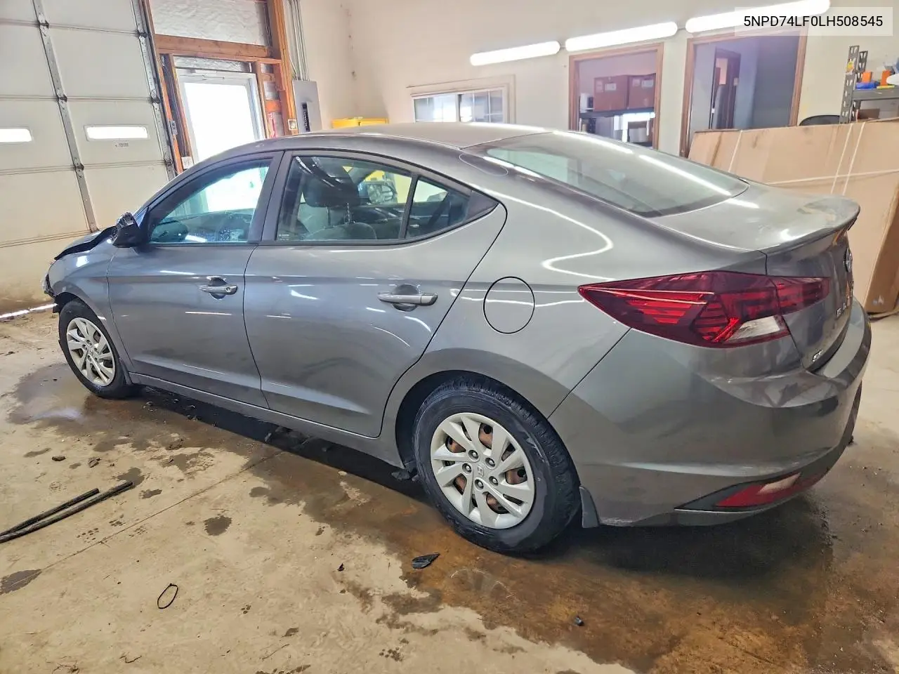2020 HYUNDAI ELANTRA VIN 5NPD74LF0LH508545 — фото 2