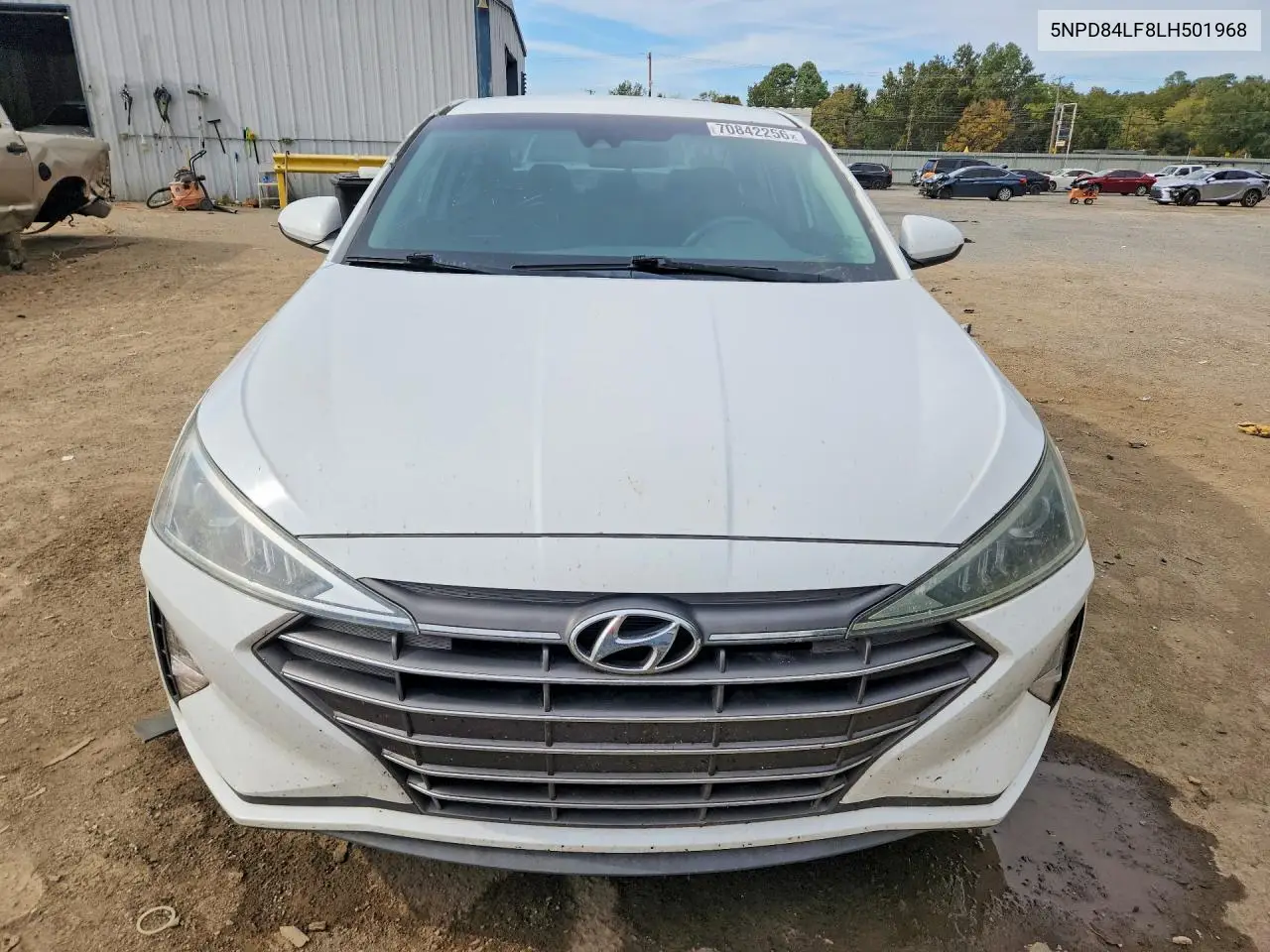 2020 HYUNDAI ELANTRA VIN 5NPD84LF8LH501968 — фото 5