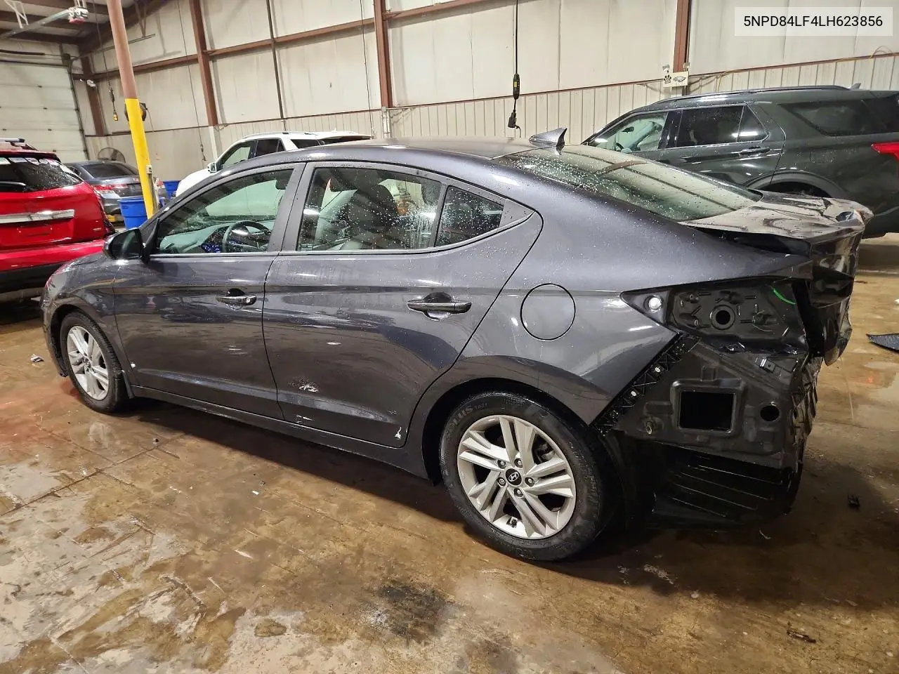 2020 HYUNDAI ELANTRA VIN 5NPD84LF4LH623856 — фото 2