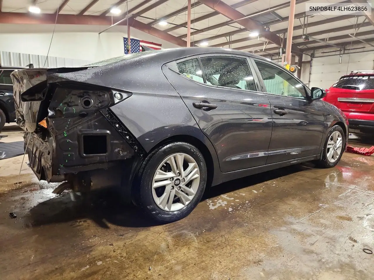 2020 HYUNDAI ELANTRA VIN 5NPD84LF4LH623856 — фото 3