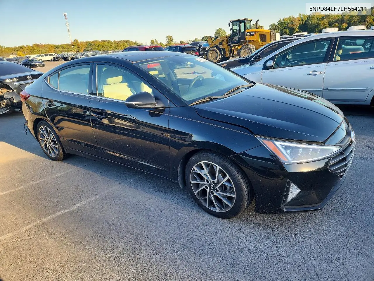 2020 HYUNDAI ELANTRA VIN 5NPD84LF7LH554211 — фото 4