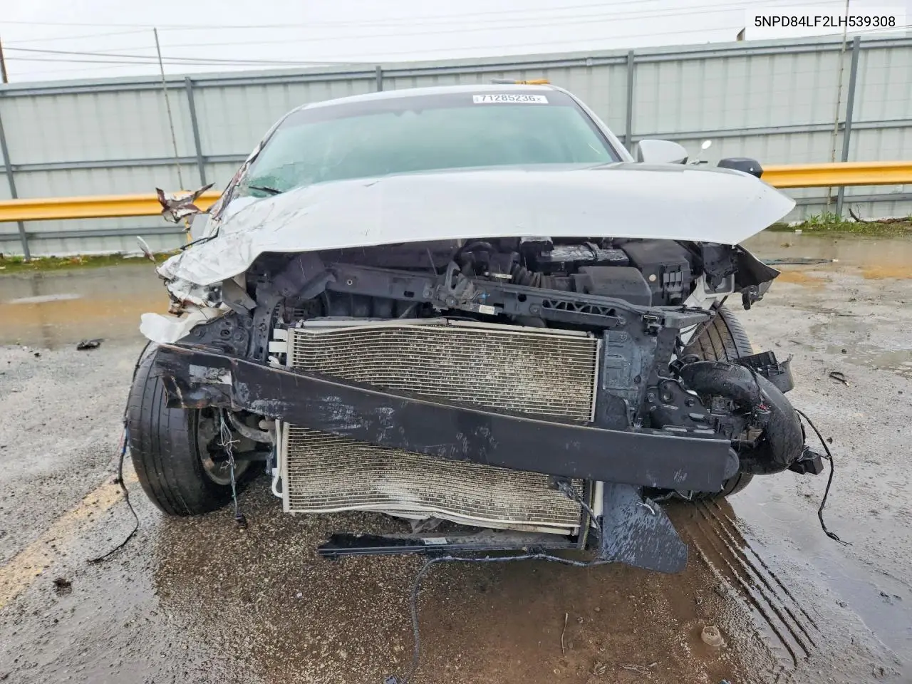 2020 HYUNDAI ELANTRA VIN 5NPD84LF2LH539308 — фото 5