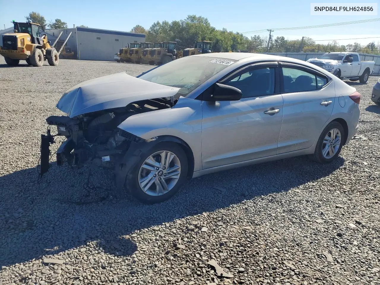 HYUNDAI ELANTRA 2020, VIN 5NPD84LF9LH624856