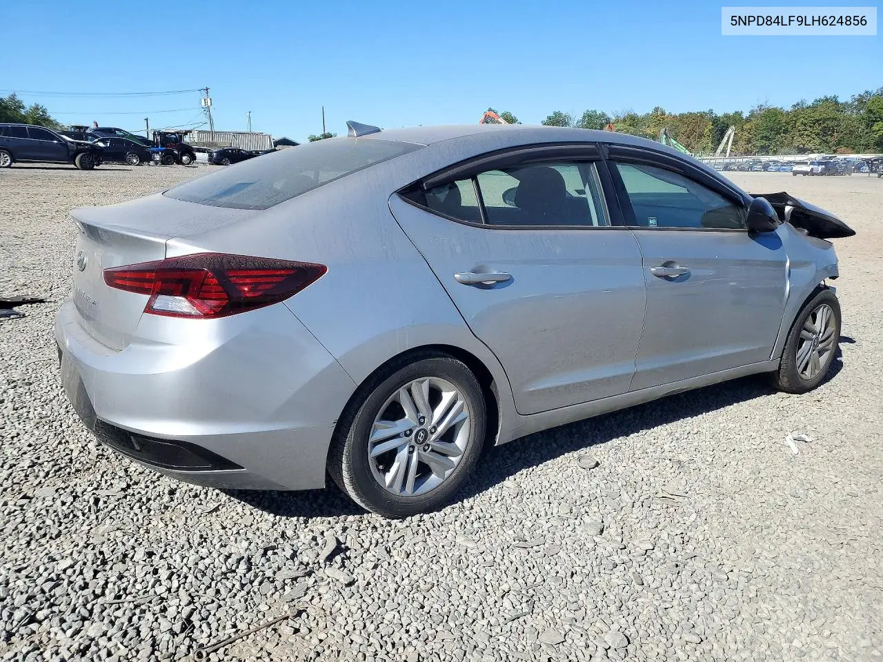 2020 HYUNDAI ELANTRA VIN 5NPD84LF9LH624856 — фото 3