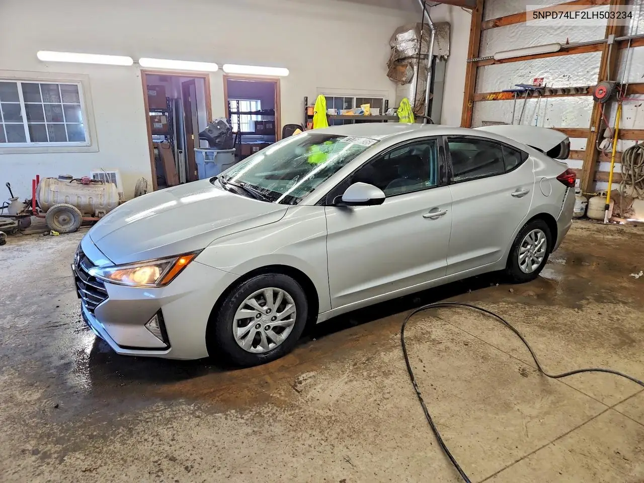 HYUNDAI ELANTRA 2020, VIN 5NPD74LF2LH503234
