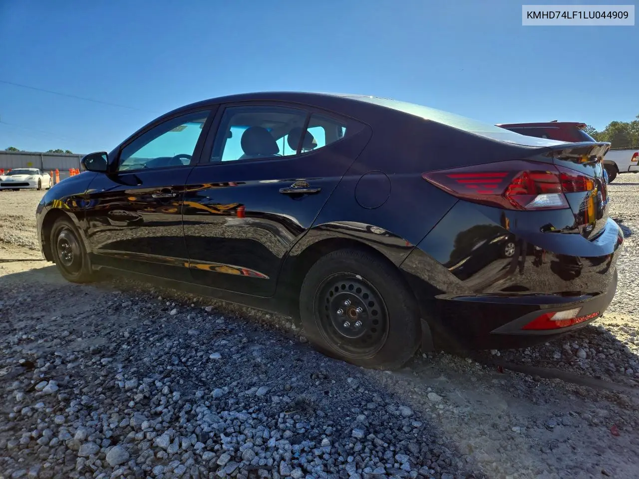 2020 HYUNDAI ELANTRA VIN KMHD74LF1LU044909 — фото 2
