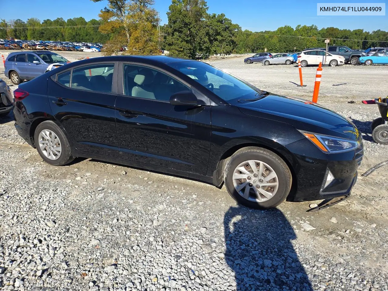 2020 HYUNDAI ELANTRA VIN KMHD74LF1LU044909 — фото 4