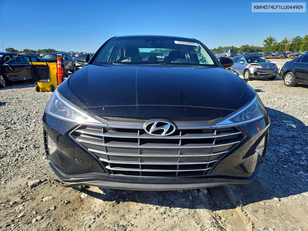 2020 HYUNDAI ELANTRA VIN KMHD74LF1LU044909 — фото 5