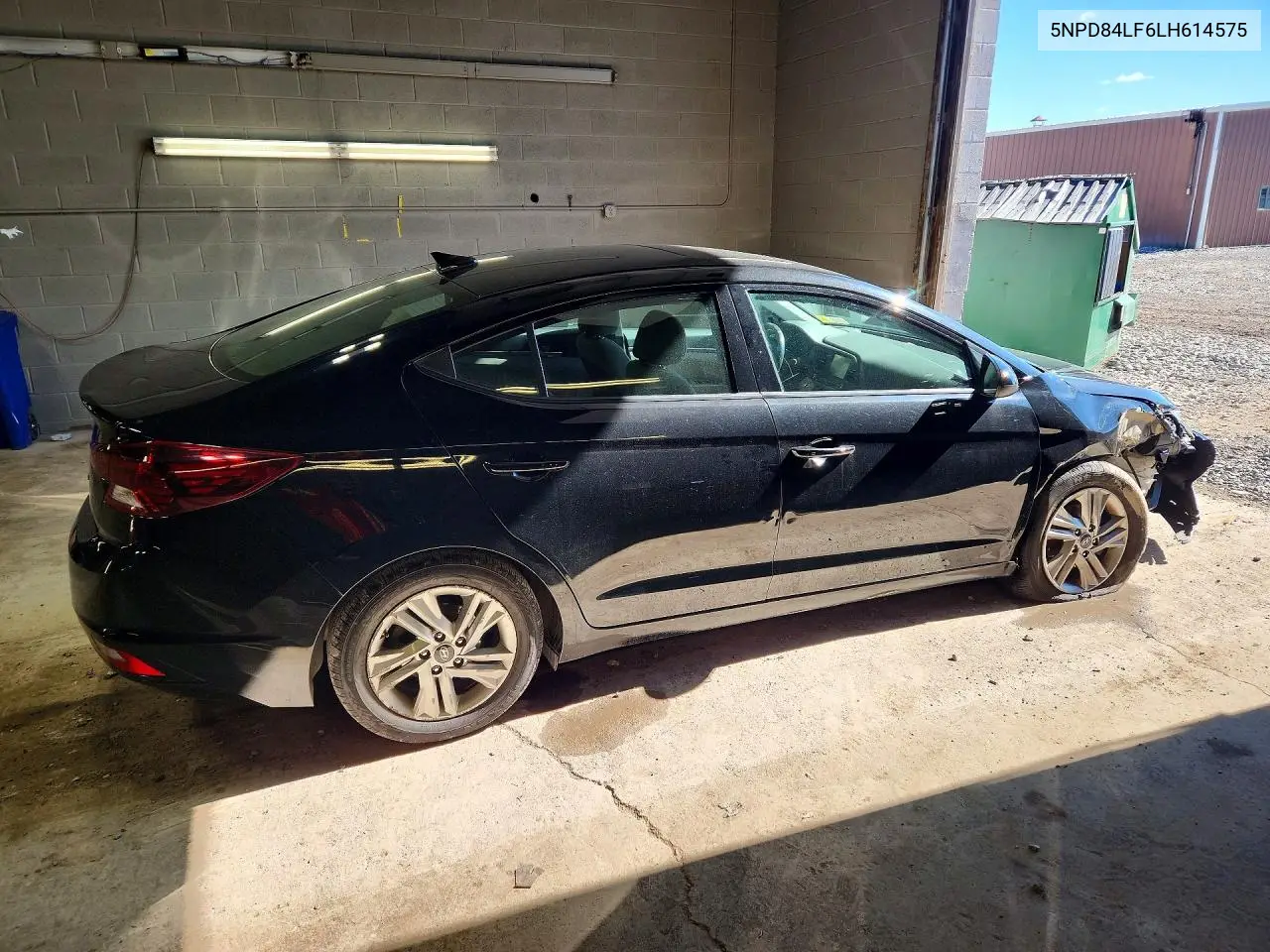 2020 HYUNDAI ELANTRA VIN 5NPD84LF6LH614575 — фото 3